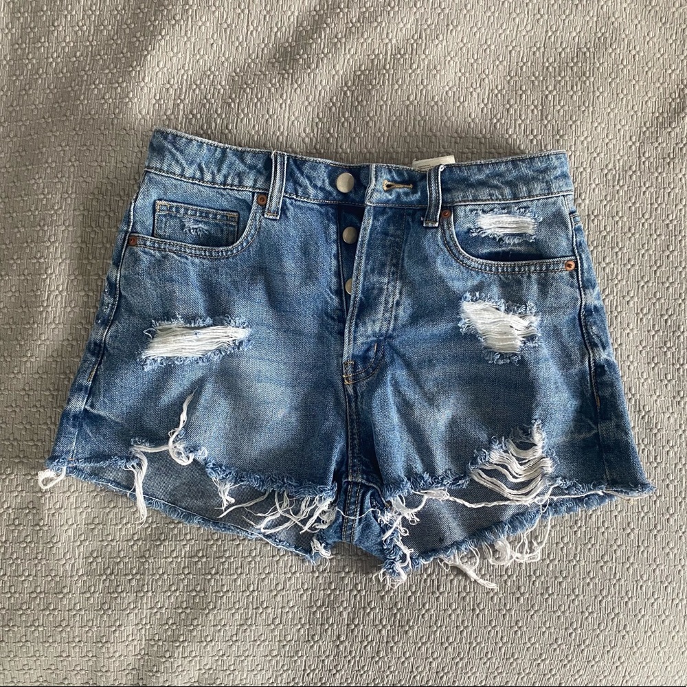 H&M High-rise Jean shorts